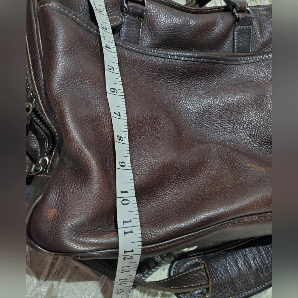 Allen Edmunds Leather Briefcase